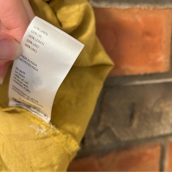 Anthropologie Pilcro The Tavi Linen Sleeveless Tank Top - Picture 6 of 9